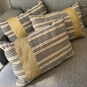 Tree mini pillow set with down inserts